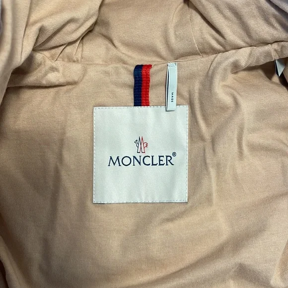 Pink Baby girl Moncler Jacket 3-6M - Picture 3 of 4